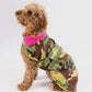 DryRobe Dog Green Camo Pink (XS)