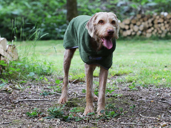 George Barclay Drying Robe Olive XL