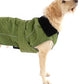 DryRobe Dog Dark Green Black Large