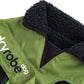 DryRobe Dog Dark Green Black Large