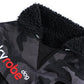 dryrobe Dog Robe Camo Black Black L