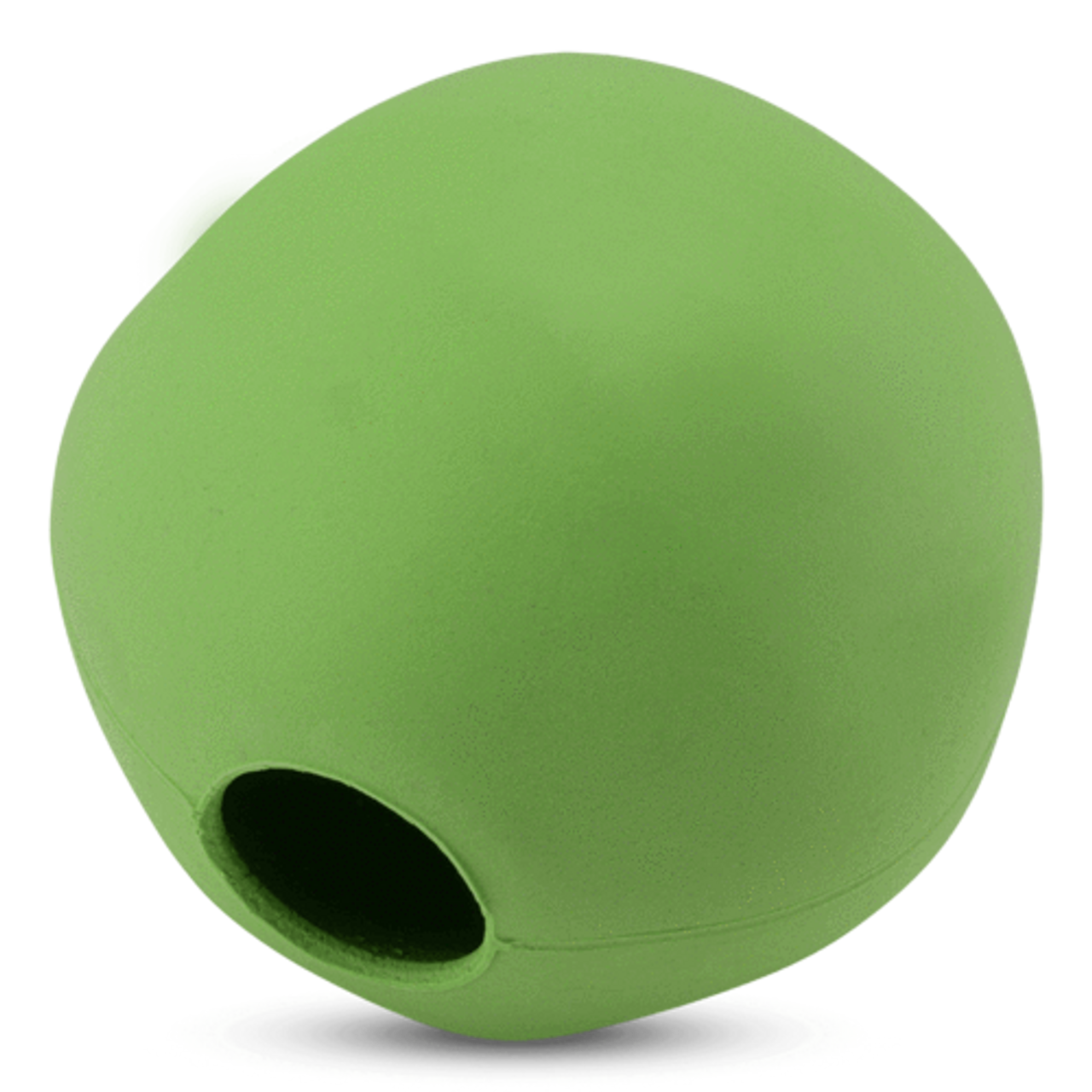 Beco Natural Rubber Treat Ball - Medium Green