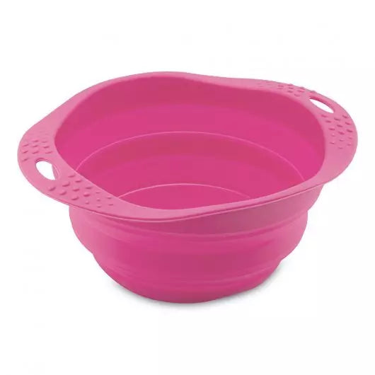 Beco Collapsible Travel Bowl - L - Pink
