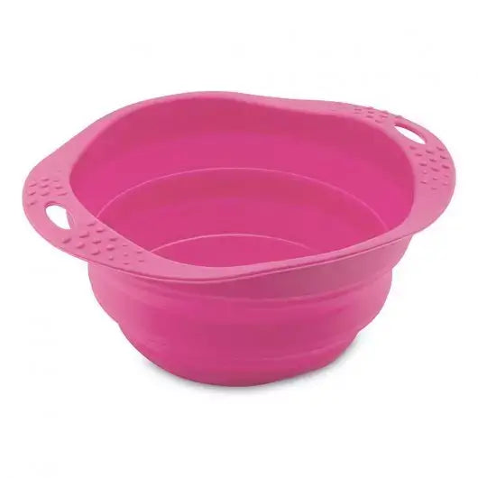Beco Collapsible Travel Bowl - L - Pink