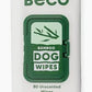 Beco Bamboo Dog Wipes – Unscented & Biodegradable