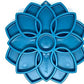 Sodapup Mandala eTray Slowe Feeder Blue