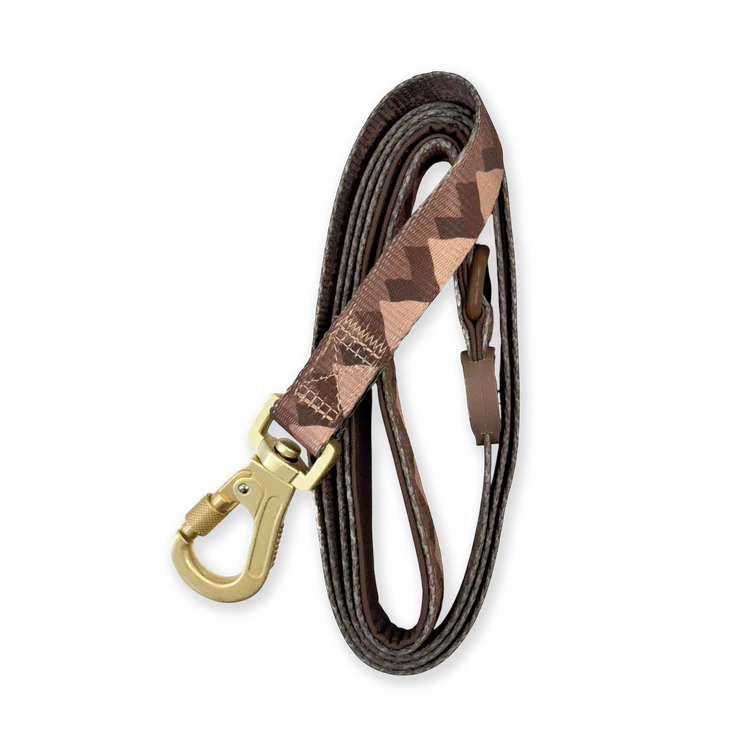 Pawsome Paws Boutiique Chocolate Brown Walkies Ready 5ft Dog Lead