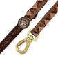 Pawsome Paws Boutiique Chocolate Brown Walkies Ready 5ft Dog Lead