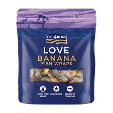 Fish 4 Dogs Banana Fish Wraps g