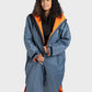 dryrobe Advanced Long Sleeve Grey Orange Small