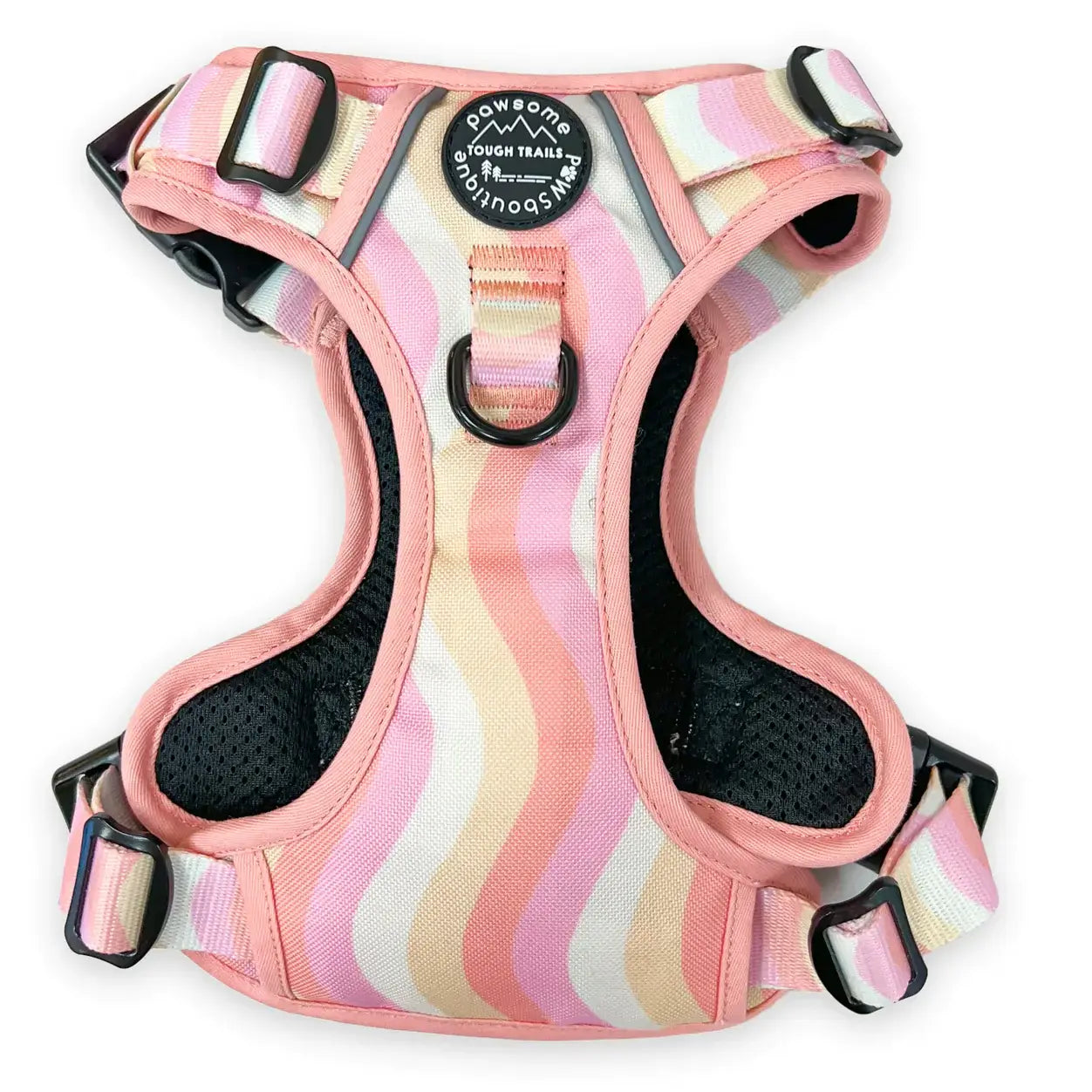 Pawsome Paws Boutique Fruit Salad Swirl Tough Trails Harness Medium