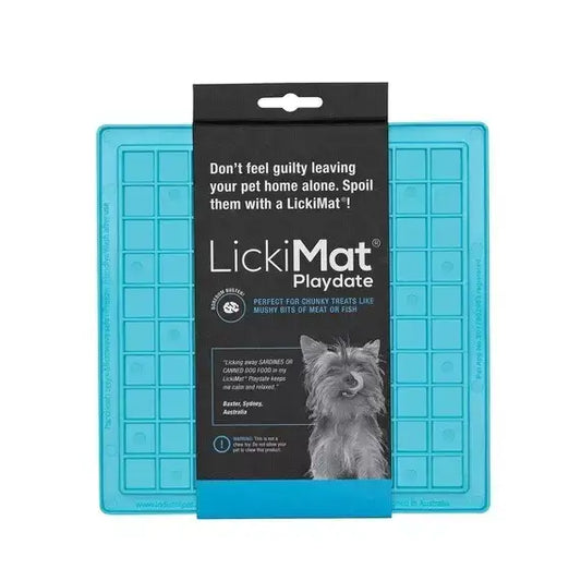 LickiMat Mini Playdate Blue