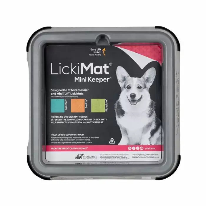 LickiMat Mini Keeper Grey