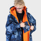 Dryrobe Advance Kids Blue Camo Orange Age 10-13