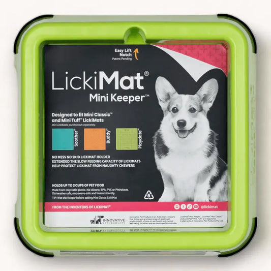 Lickimat Mini Keeper Green