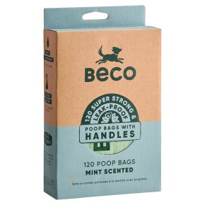 Beco 120 Mint Poo Bags with Handles