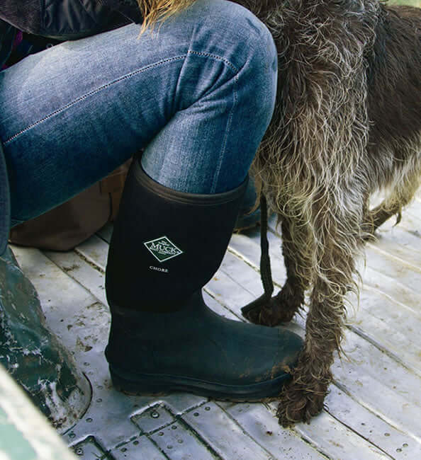 Muck shop hip boots