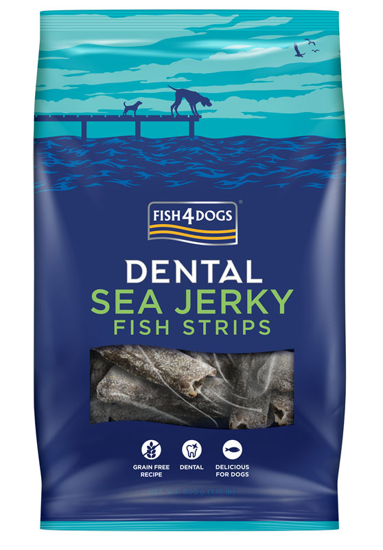 Fish 4 Dogs Sea Jerky Fish Strips 500g