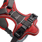 Hunter Harness Divo 34-47/XS Nylon/Polyester red/grey