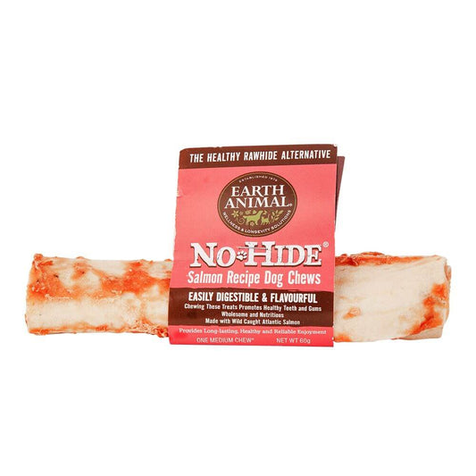 Our holistic No-Hide® Chews are made from just 7 natural ingredients with no chemicals or bleach. These chews average 80% digestibility as compared to the 18% of rawhides. With a range of flavours your furry friend will love, it’s no wonder we brought No-