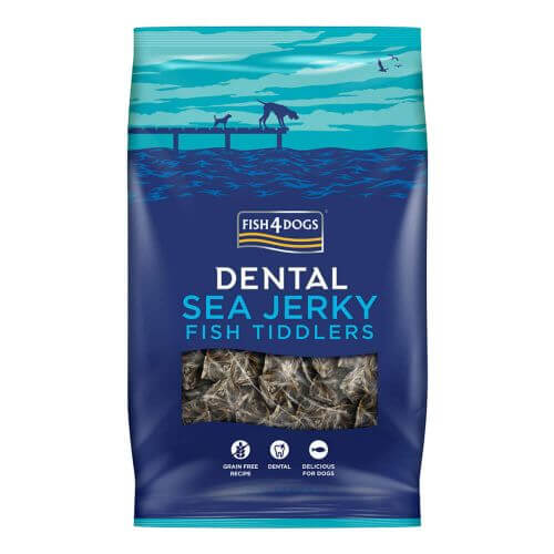 Fish 4 Dogs Dental Sea Jerky Fish Tiddlers 115g