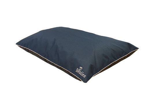 Beddies W/P Cushion (S) Navy & Beige