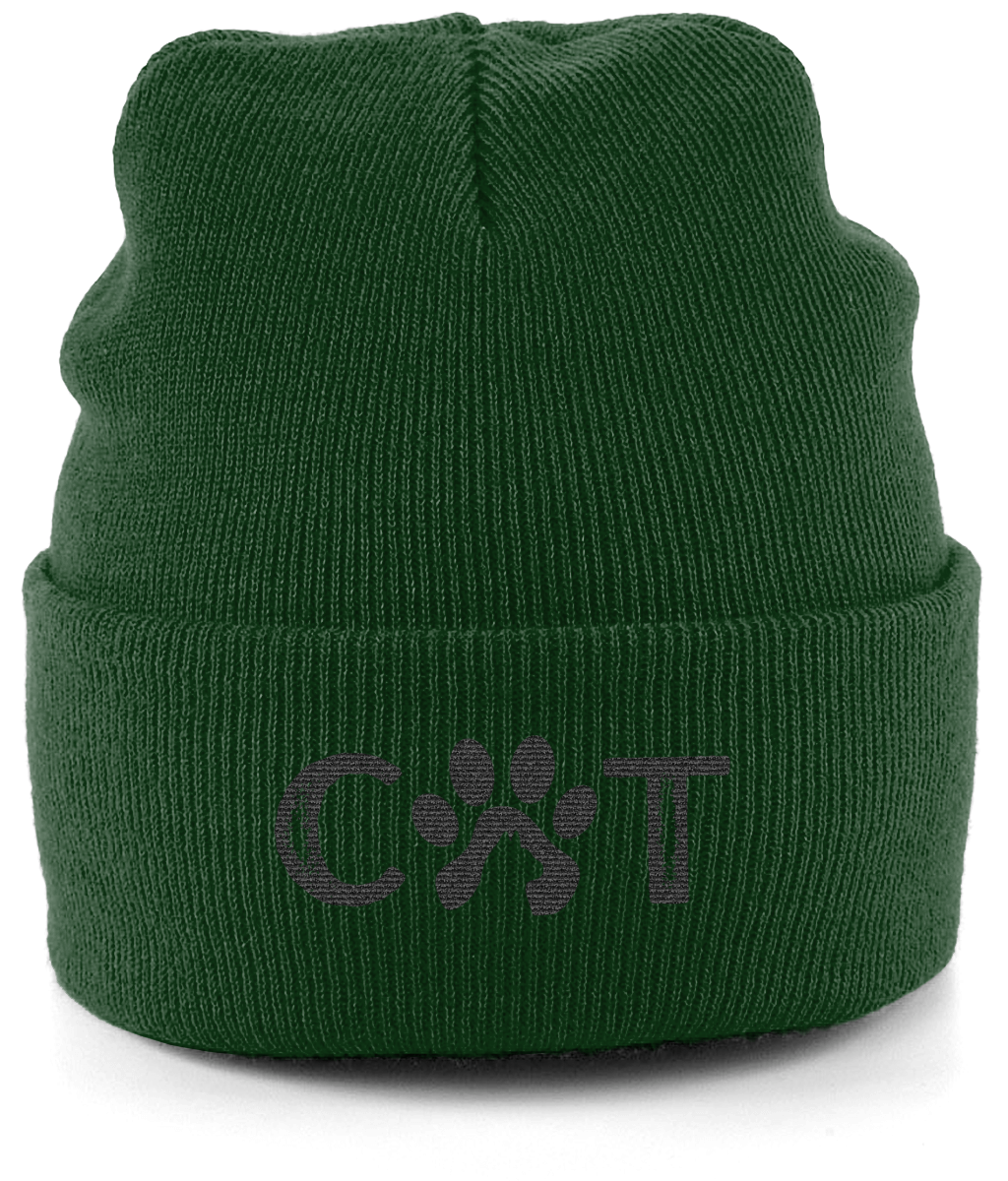 Cat Paw Cuffed Beanie