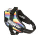 Julius-K9 IDC Powerharness Mini, Artificial leather rainbow