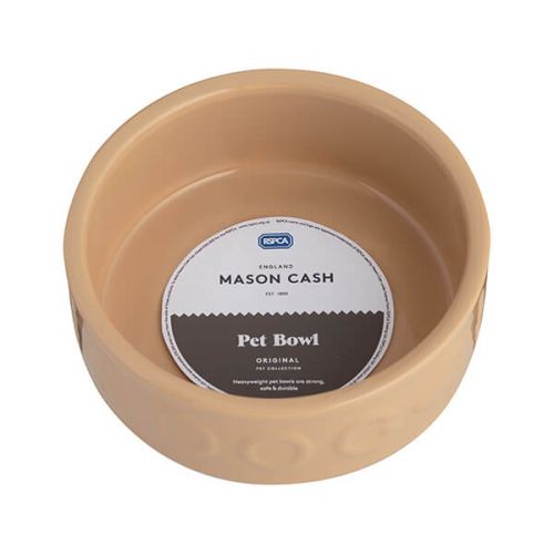 Mason Cash Pot Dog Bowl Yellow 180mm