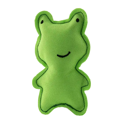 Beco Catnip Toy - Frog Green - Cat Toy