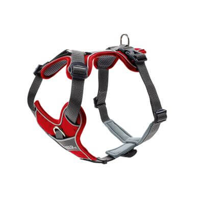 Hunter Harness Divo 56-73/M Nylon/Polyester red/grey