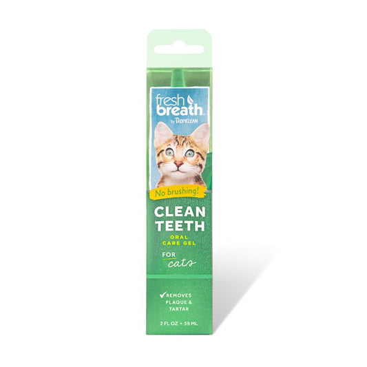 TropiClean Clean Teeth Oral Care Gel for Cat 59ml