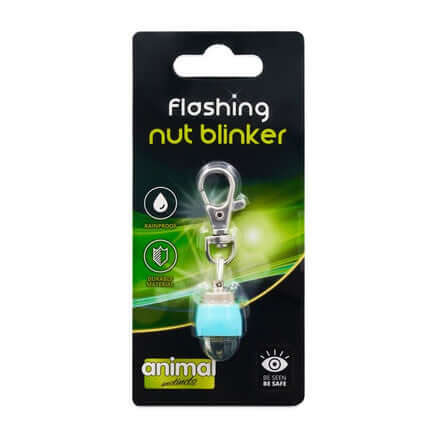 Animal Instincts Flashing Safety Nut Blinker Blue