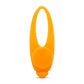 Animal Instincts Flashing Safety Clip Silicone Blinker Orange
