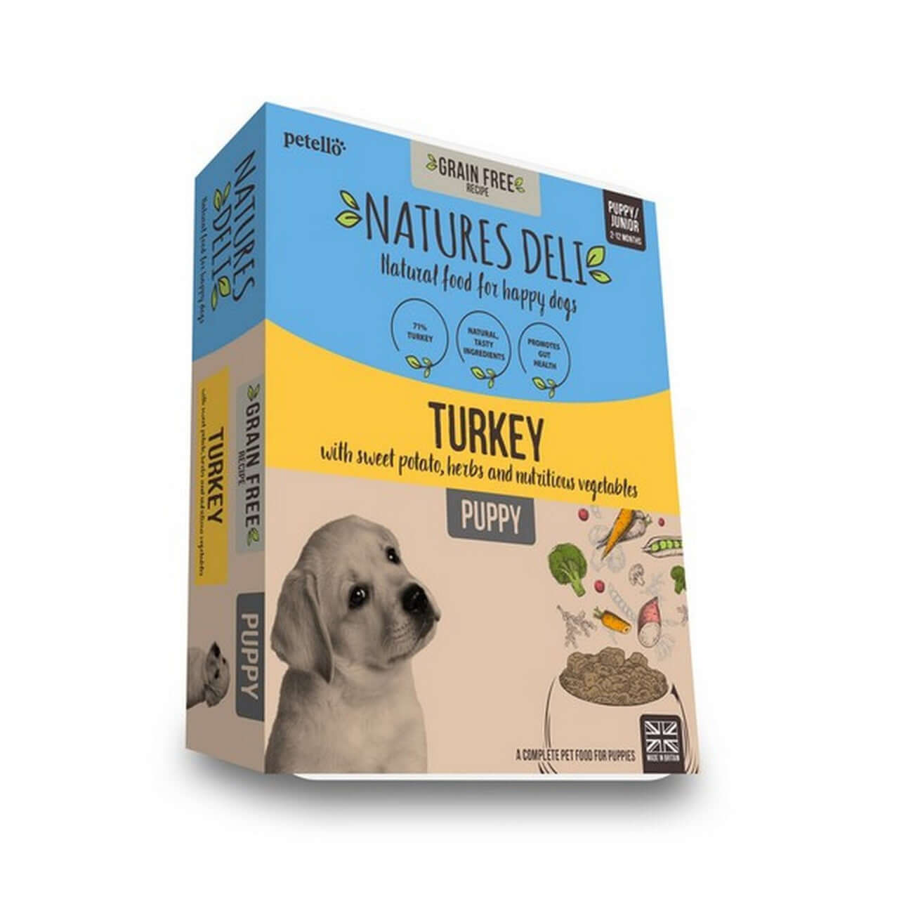 Natures Deli Puppy GF Turkey 395g