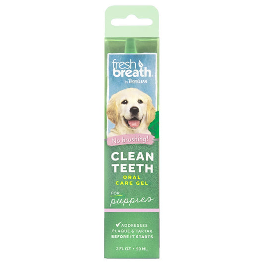 TropiClean Clean Teeth Oral Care Gel for Puppies 59ml