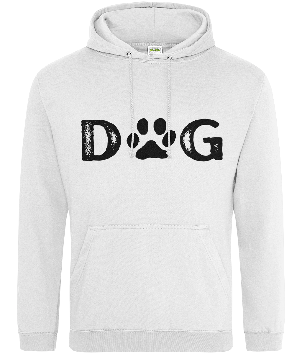 Dog paw 2025 print hoodie