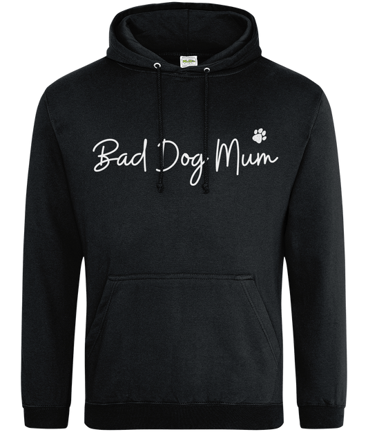 Bad Dog Mum- White Text