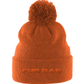 Pom Pom Beanie FUR DAD ORANGE TEXT