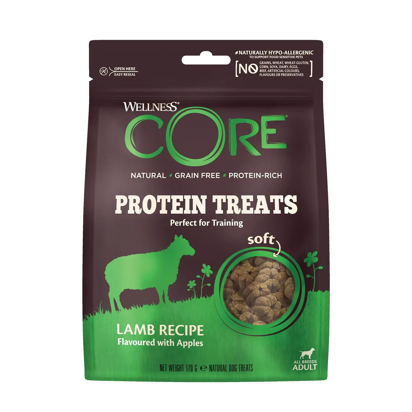 Wellness Core Training Treats Lamb Flavoured With Apple 170g
