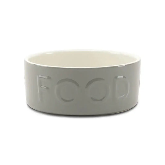 Scruffs Classic Food Bowl - 25cm Grey