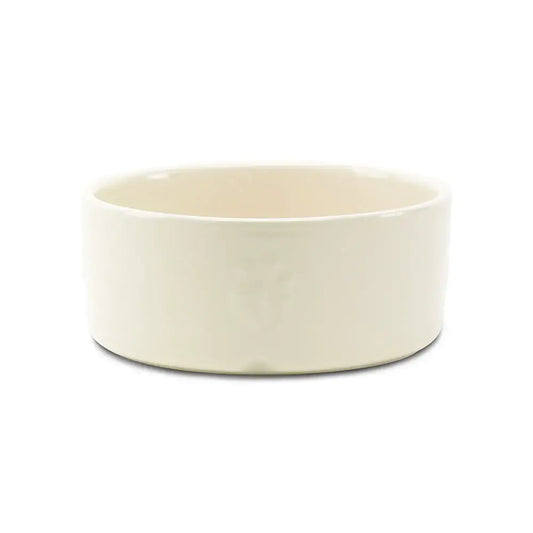 Scruffs Icon Food Bowl - 13cm Cream