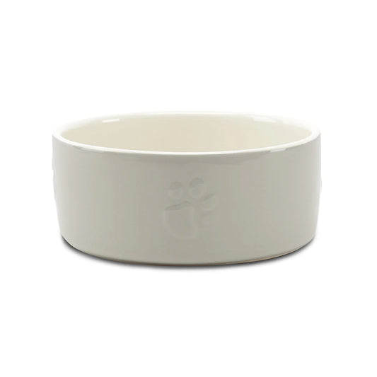 Scruffs Icon Food Bowl - 19cm Light Grey