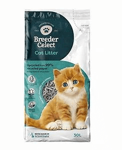 Breeder Celect Paper Cat Litter 30L