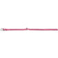 Collar Modern Art Luxus 27/XXS-XS Artificial leather pink/white