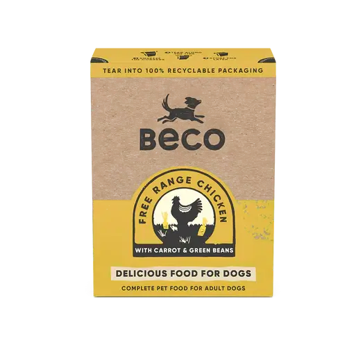 Beco Free Range Chicken Complete Wet Dog Food 375g