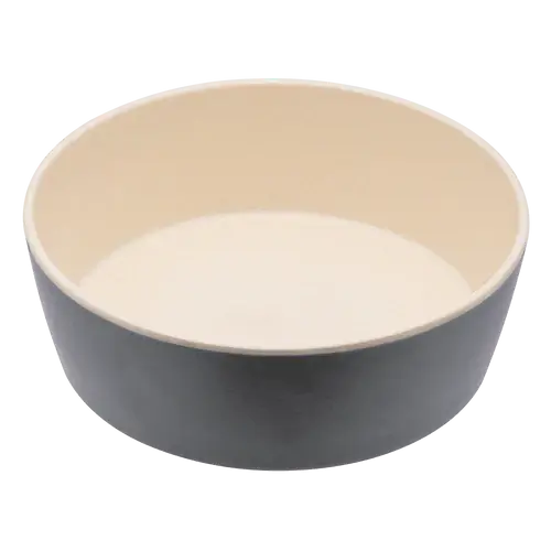Beco Printed Bamboo Bowl - Large Coastal Grey