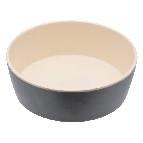 Beco Printed Bamboo Bowl - Small Coastal Grey