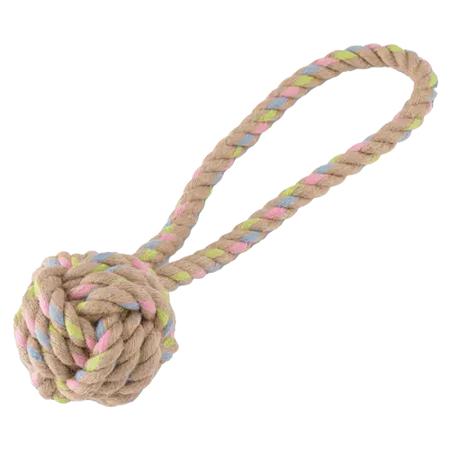 Beco Hemp Rope Ball on Loop (Large)