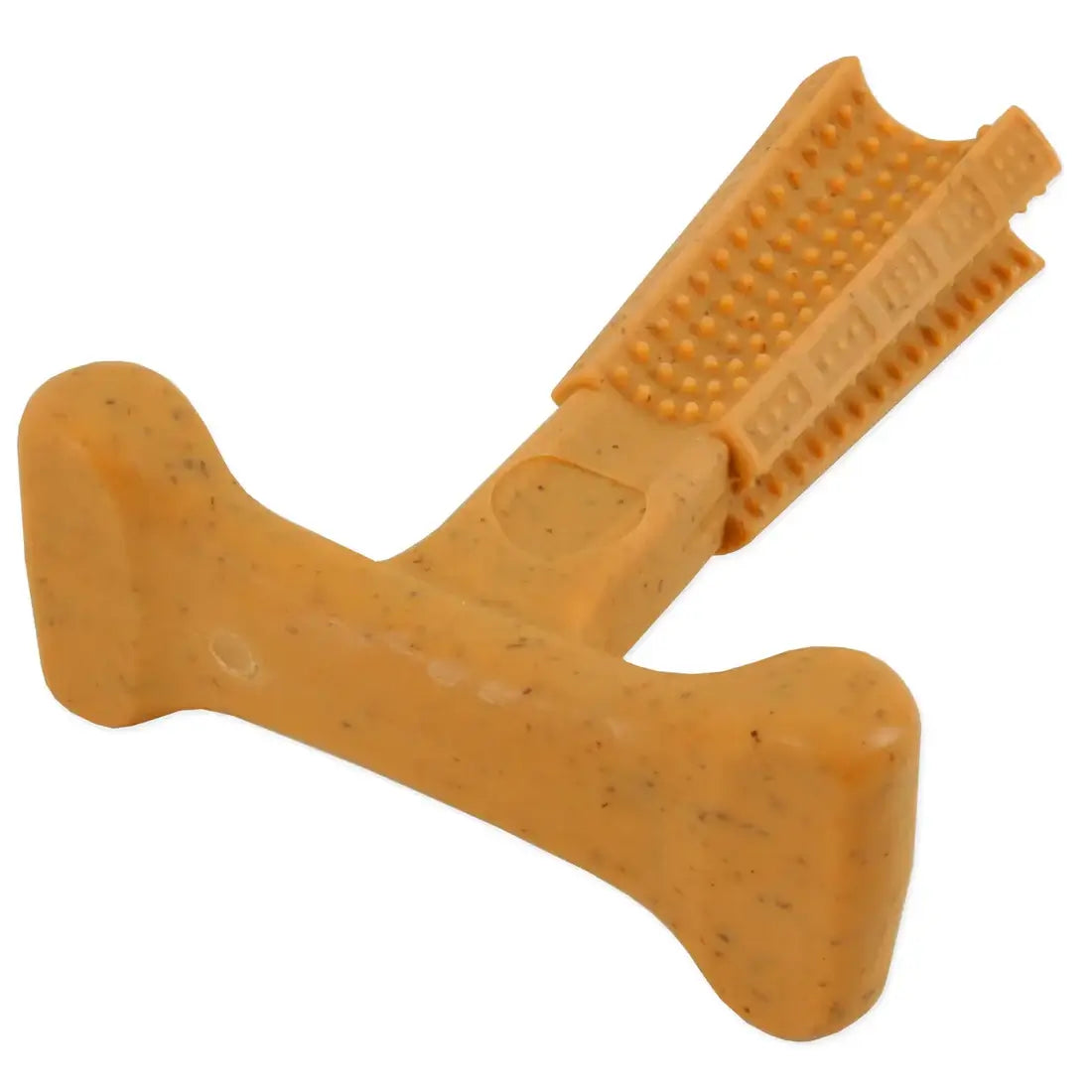 Bamboodles T-Bone Chew Toy - Large Peanut Butter